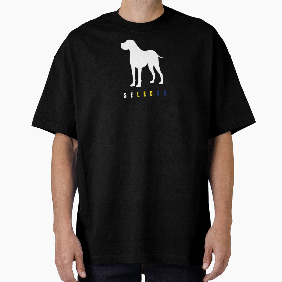 Fila Brasileiro Brazil Soccer Tournament Silhouette (For Dark Apparel) by TailPrints
