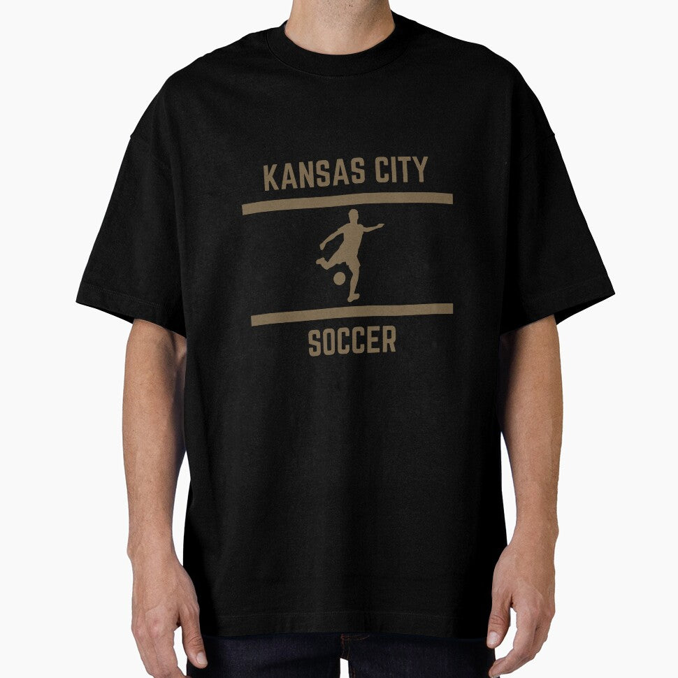 Gold Color Kansas City Soccer by IssaraStudio