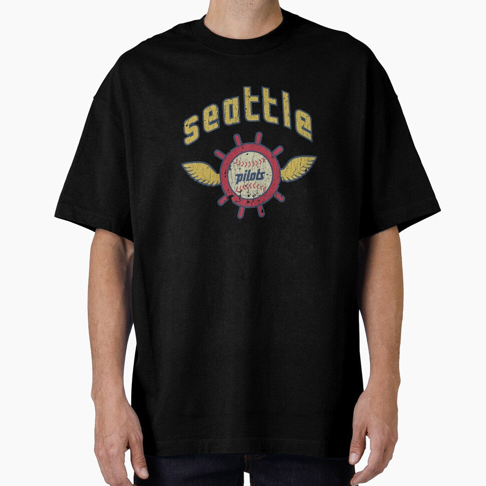 Seattle Pil0ts Baseball Vintage Baseball - T- by lowerslinettex