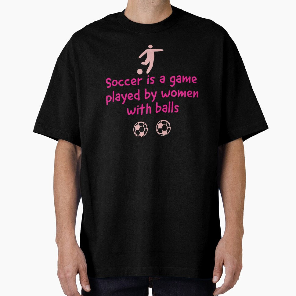 Womens & Girls Soccer/Football Fun Design by Artomobiles