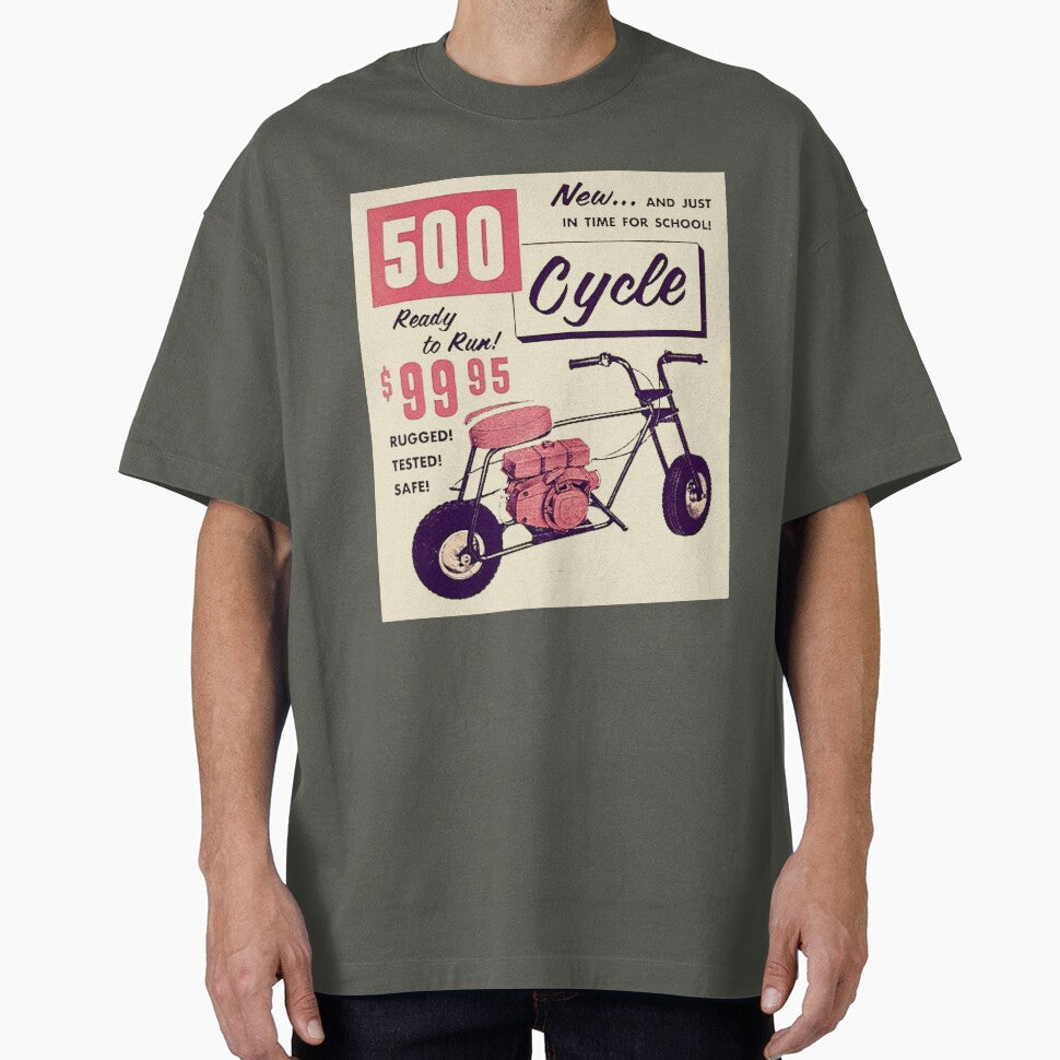 Vintage 500 Cycle Ad by minibikemaniac