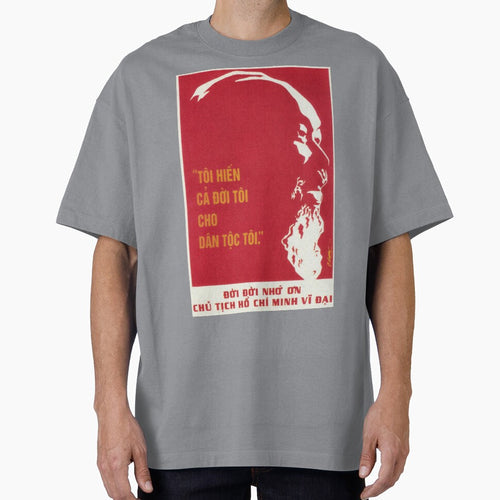 "I Give My Whole Life To My People" Old Vietnam Ho Chi Minh by retroposters