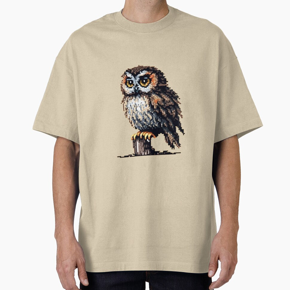Owls are beautiful - Pixel art by Newtaste-Store