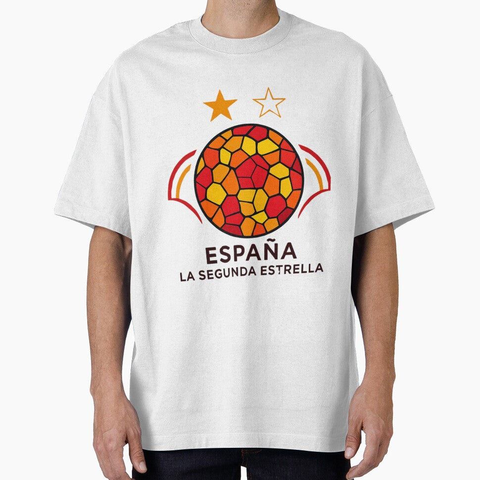 Spain La Roja Mosaic Soccer Passion - Second Star Dream by pixelandpassionart