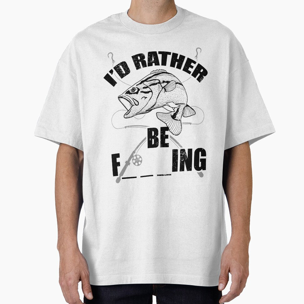 Id Rather Be Fishing T-Shirt by AllStarMerch