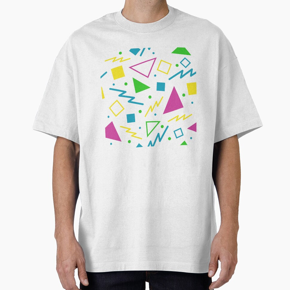 90s White and Neon Geometric by 90sAlien