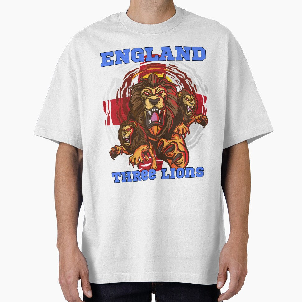 Three Lions England Euros jersey 2020-2021 Hero Lions Euro 2021, England Fan supporters by MERCH HQ