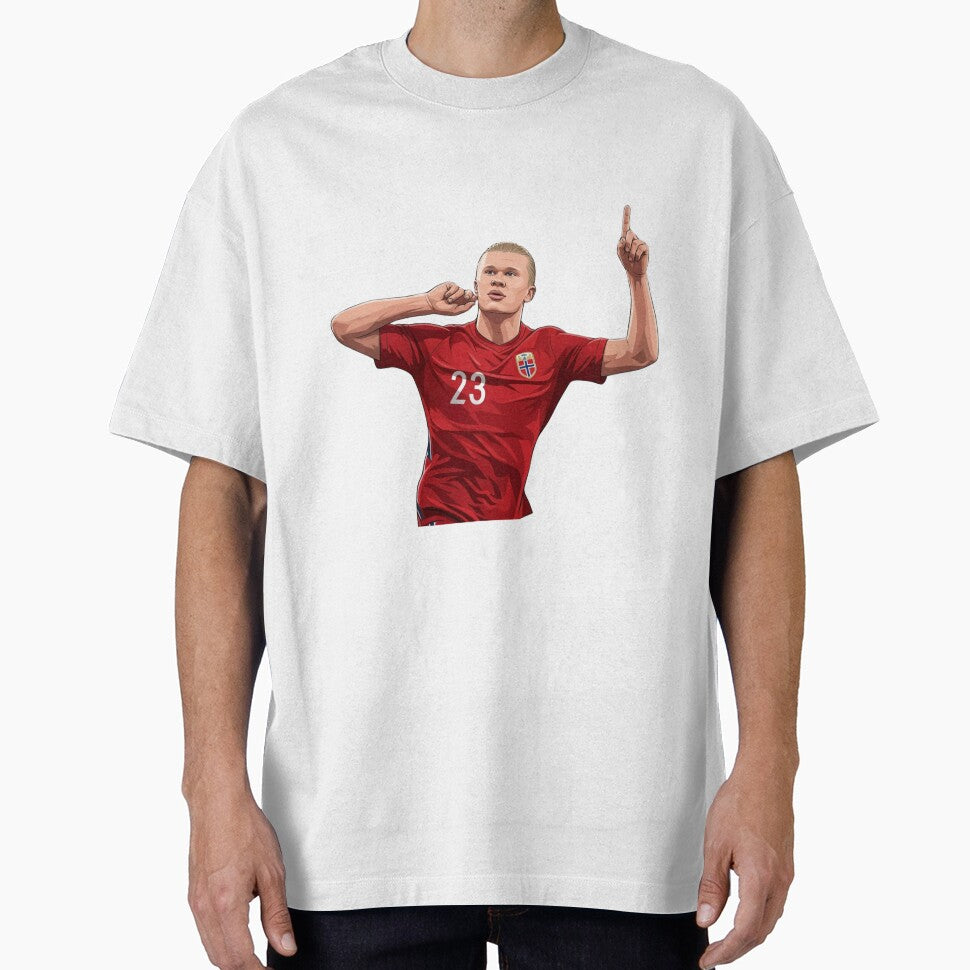 Red Jersey Football Celebration Sports Art by shoppypod