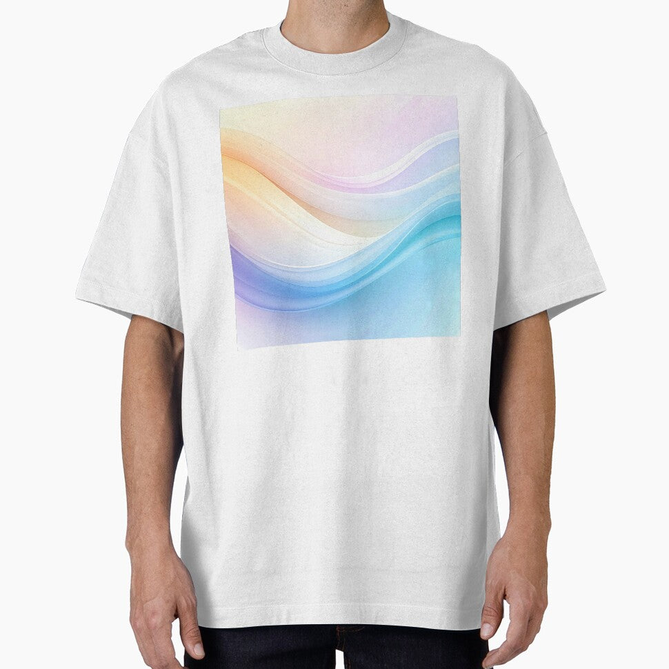 Soft Flowing Waves by ArtFactoryAI