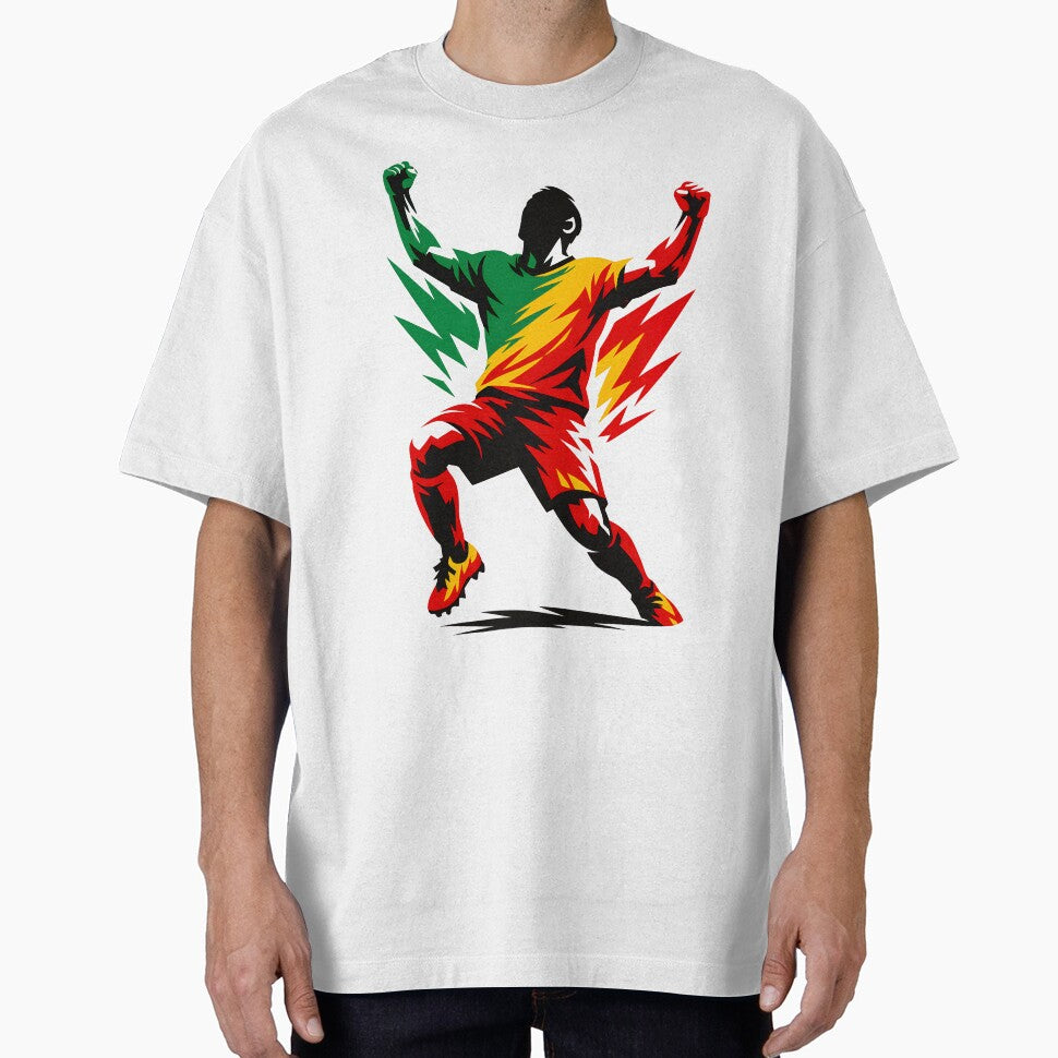 Portugal Soccer Fan T-Shirt | Red Green Football Pride Tee | Portuguese Fan Gift 2026 by 3ac-Arts
