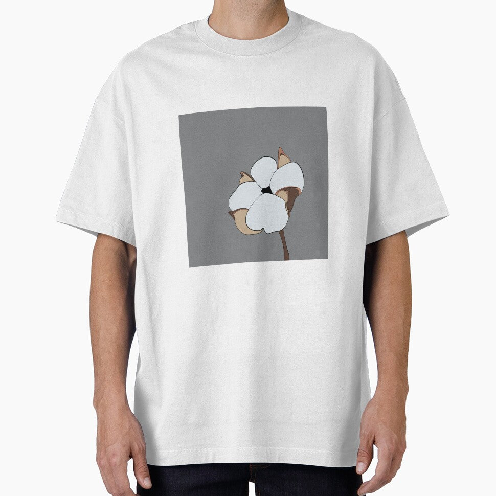 Botanical illustration | Cotton flower print by mariline-design