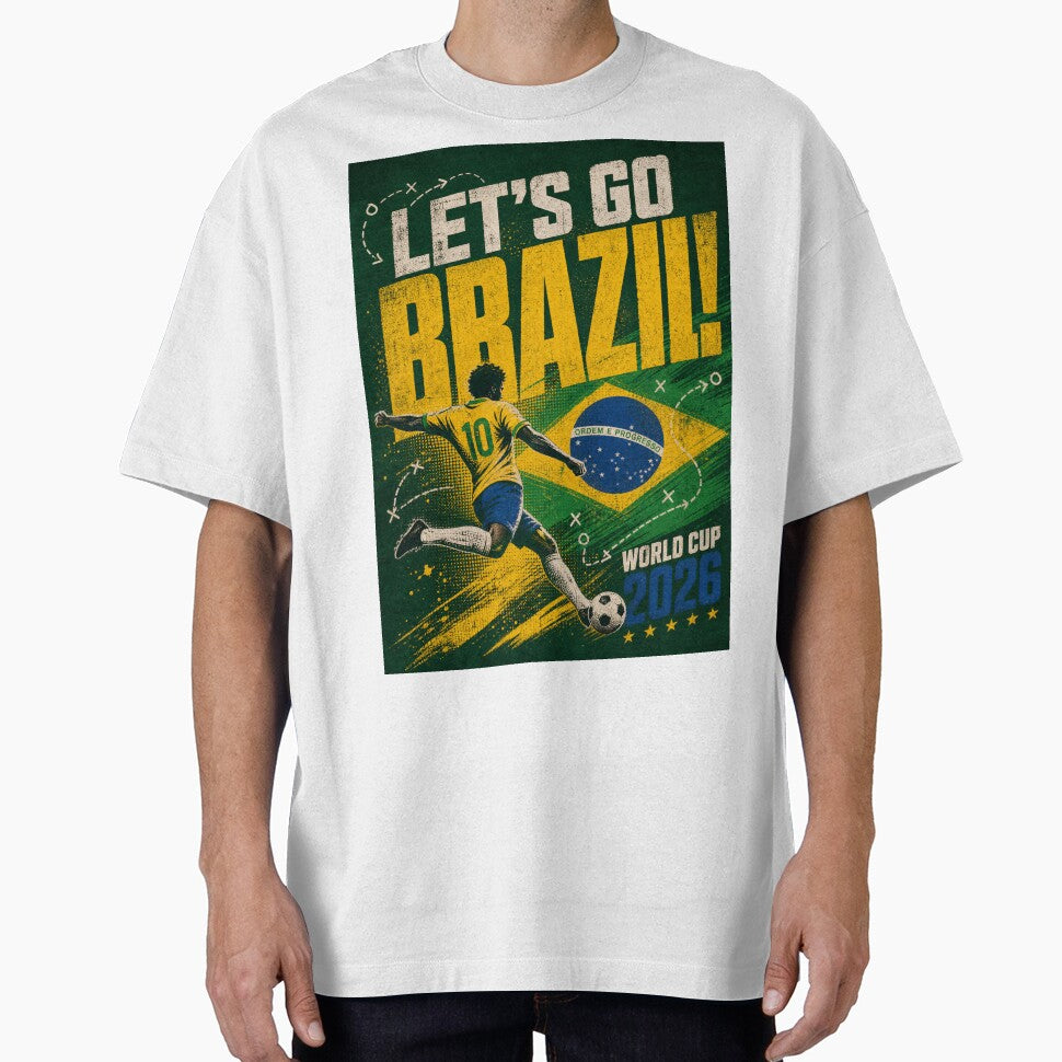 Title World Cup 2026 | Let’s Go Brazil Distressed Graphic by Jandedan