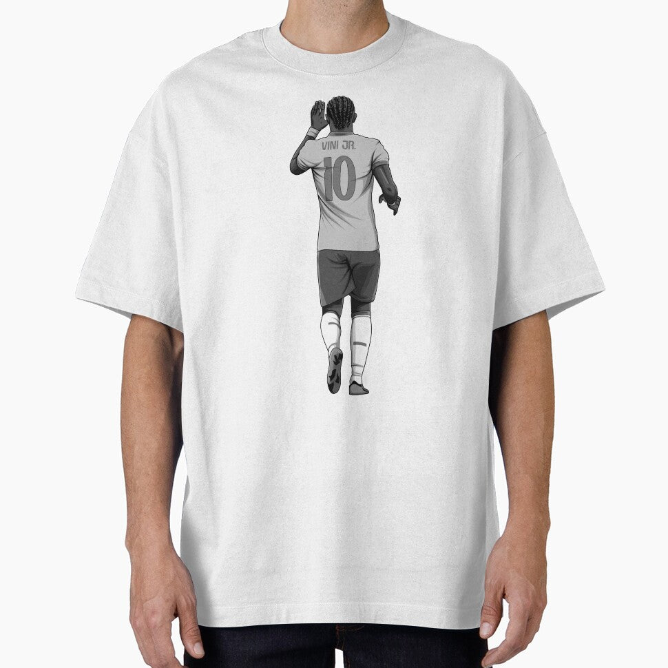 Vinicius Jr Black and White Version by Aldduardo