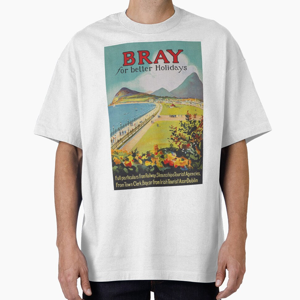 Bray Ireland Vintage Travel Poster by vintagevivian