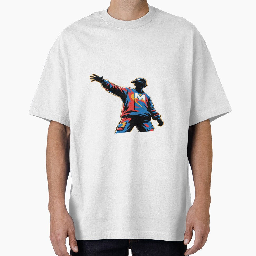 Urban Street Power – Minimal Hip Hop Silhouette Graphic Design by Sushikidsntod