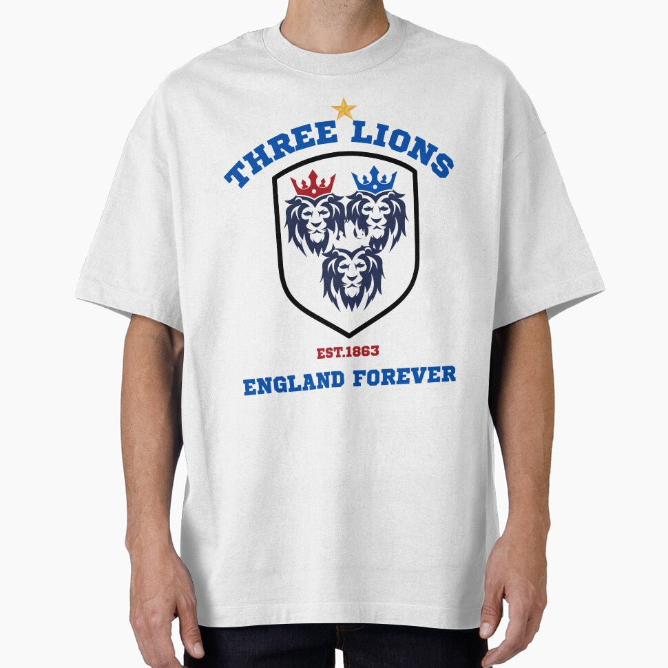 Three Lions England Forever Football Fan Graphic by WildTrace