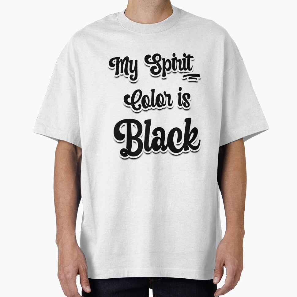 My Spirit Color is Black - Cool plain color spirit colours designed by ozcushions by ozcushions