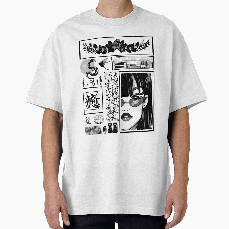 Japanese streetwear collection Vaporwave Aesthetic Japan Classic by vibeno1