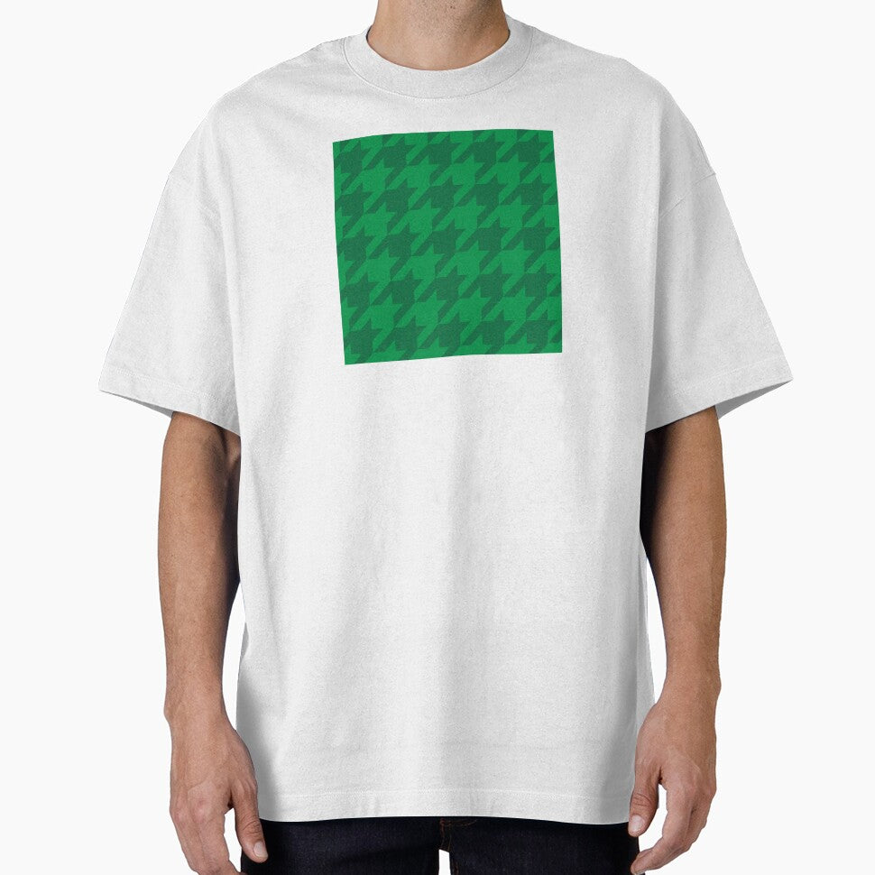 Forest Green Houndstooth by curtjankadesign
