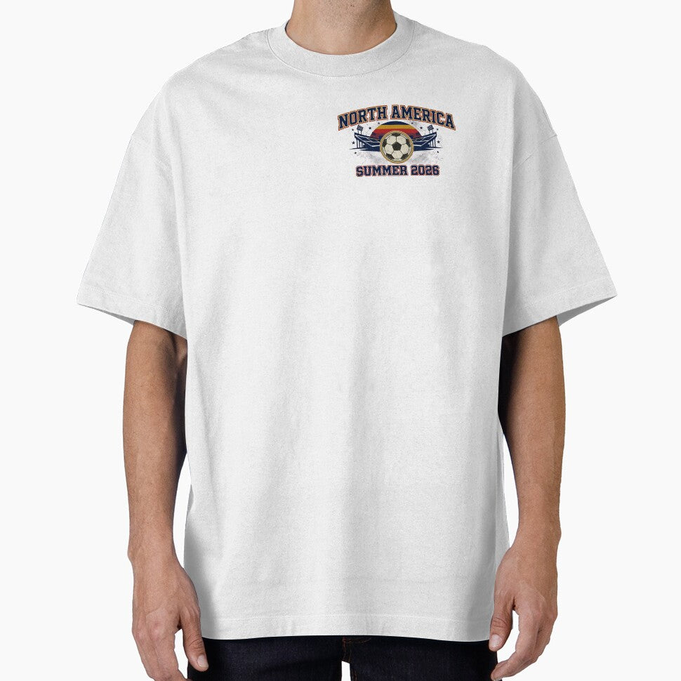 USA 2026 — Retro Varsity Host City Streetwear by spectomine