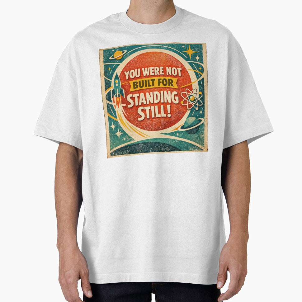 Cosmic Momentum – Retro Rocket Drive by ForeverPrintsOK