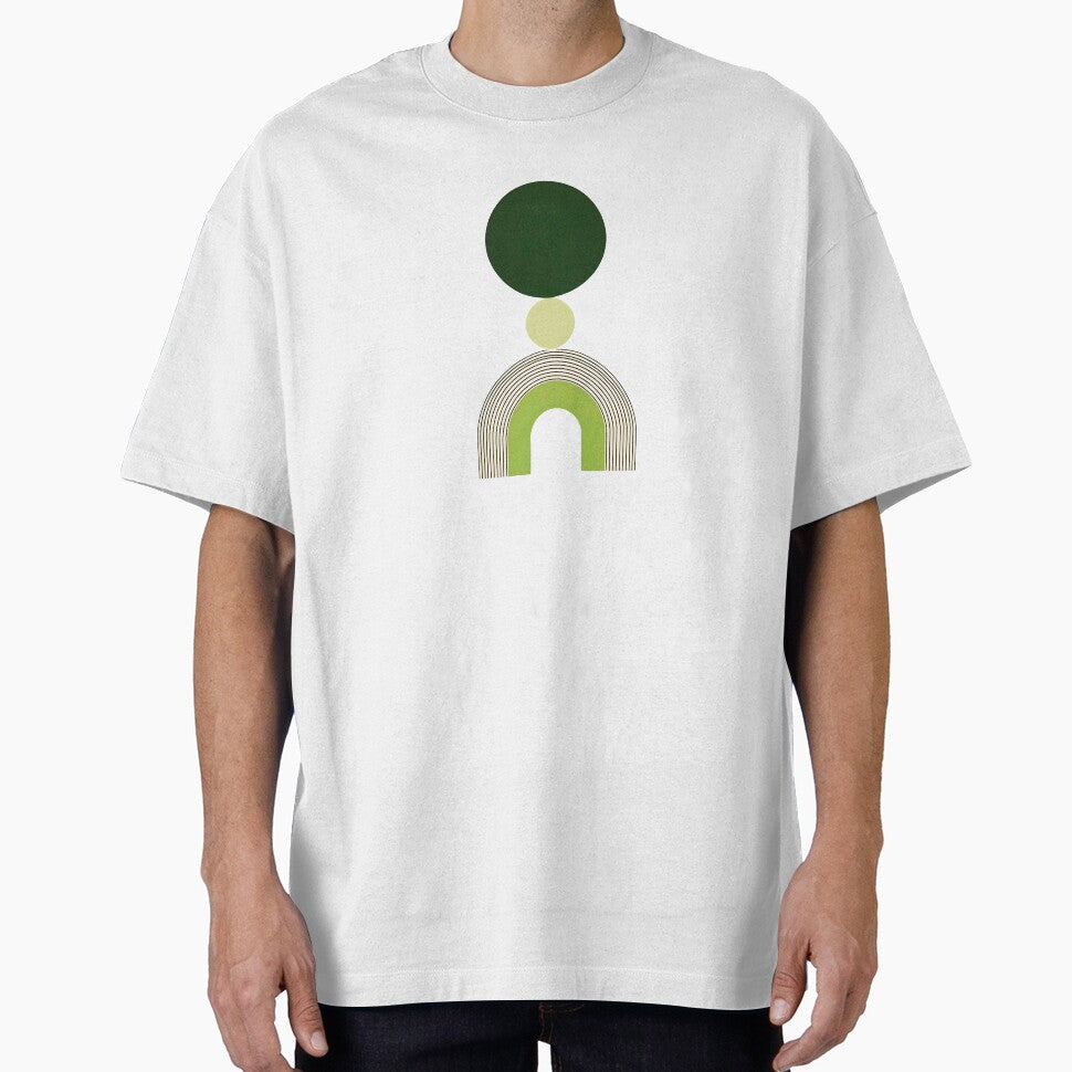 Boho Green Minimalist Geometric Design by CheersTOGETHER