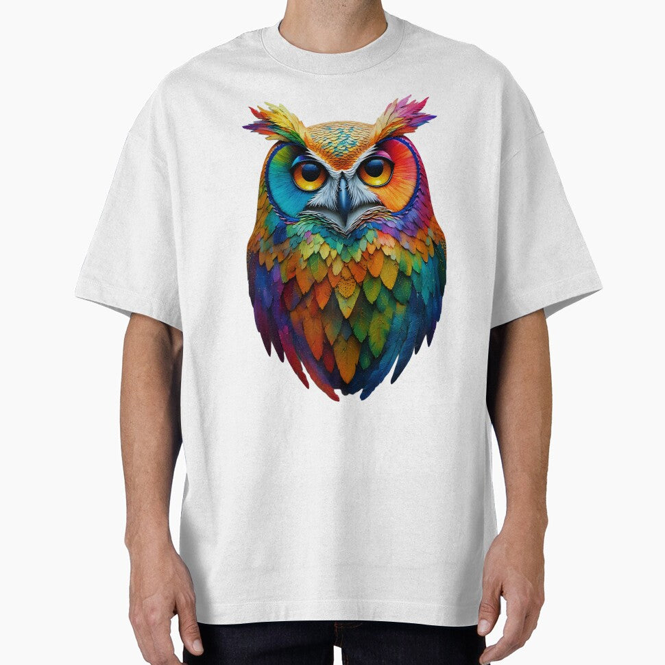 Colorful Owl – Bright Wildlife by Neer arts