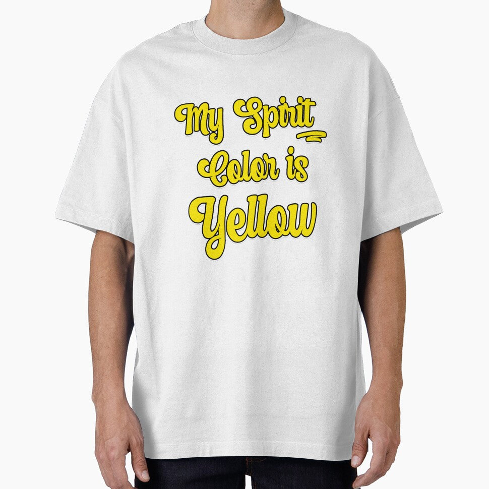 My Spirit Color is Yellow - Cool plain color spirit colours designed by ozcushions by ozcushions