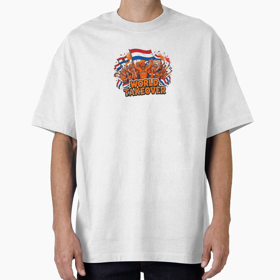 Netherlands Soccer Fans Orange Power Sticker 2026 Football Supporters by Imaginarium of Chaos falcon88