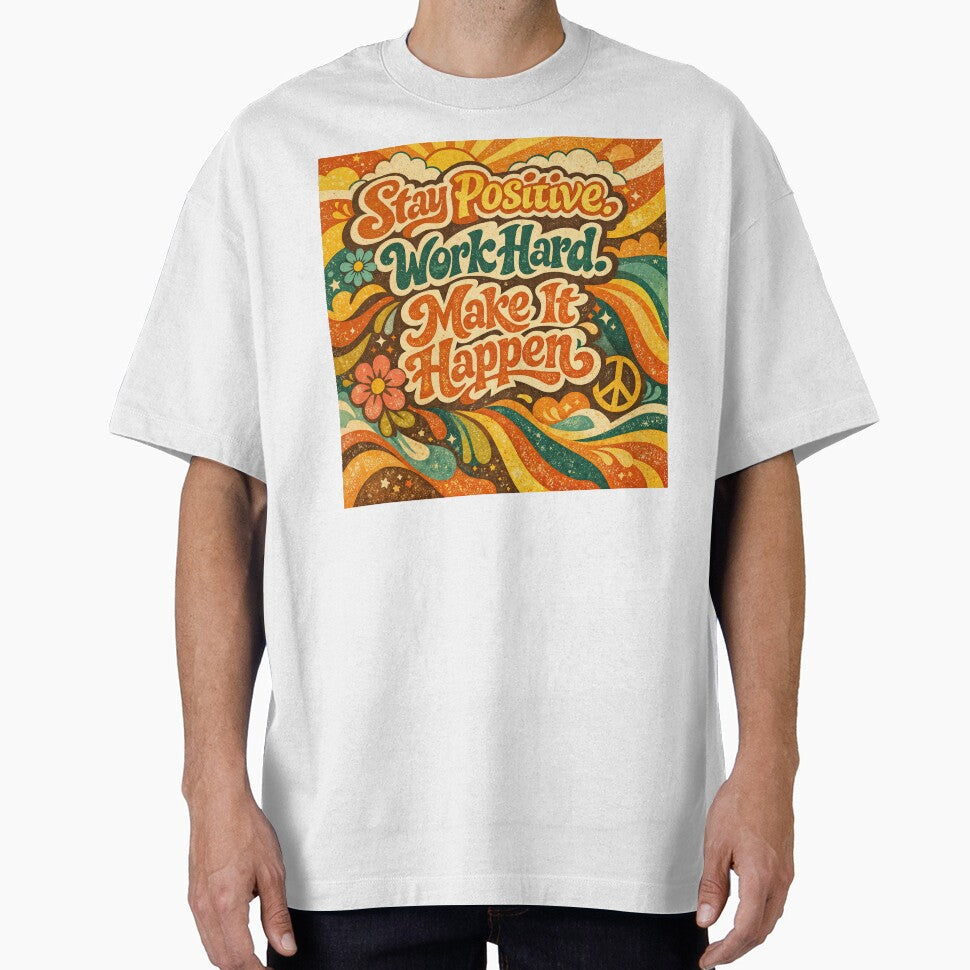 Inspire and Thrive: Retro Vibes for a Positive Mindset by ForeverPrintsOK