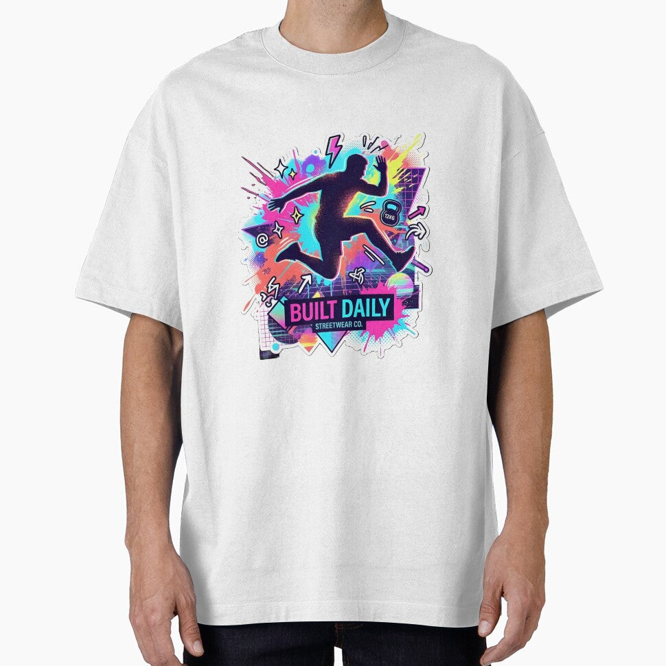 Built Daily Neon Streetwear Energy Graphic by Built Daily