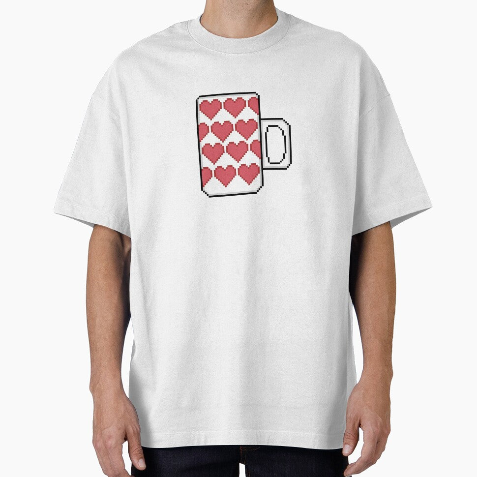 Heart Coffee Mug - Pixel Art by SP-workshop