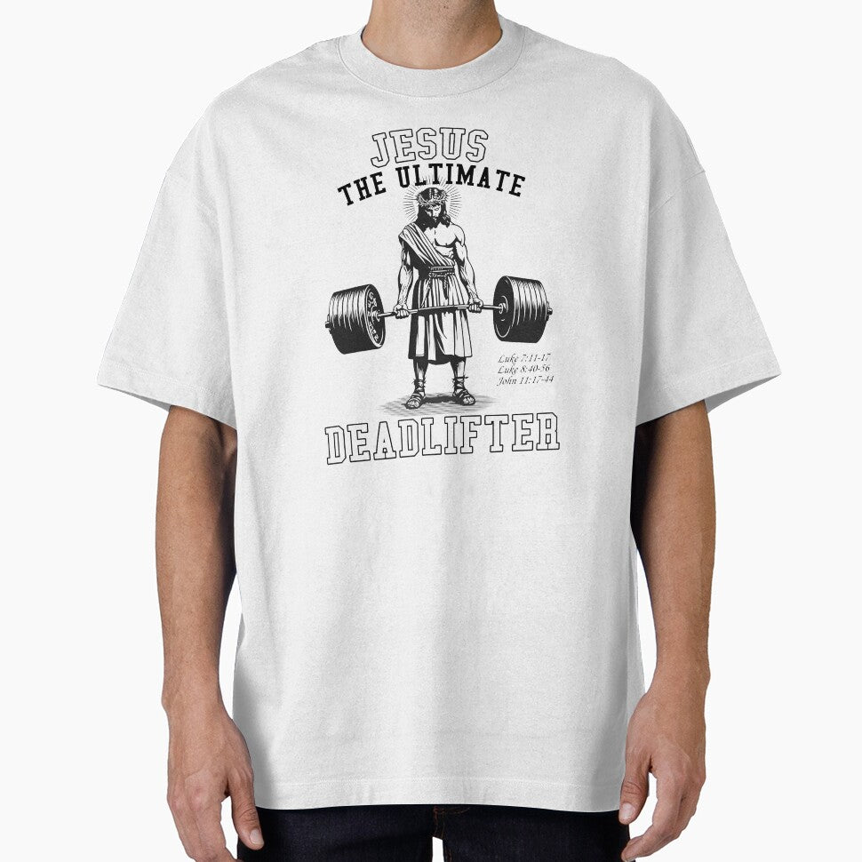 Jesus The Ultimate Deadlifter Jesus Deadlifting by merlinnears