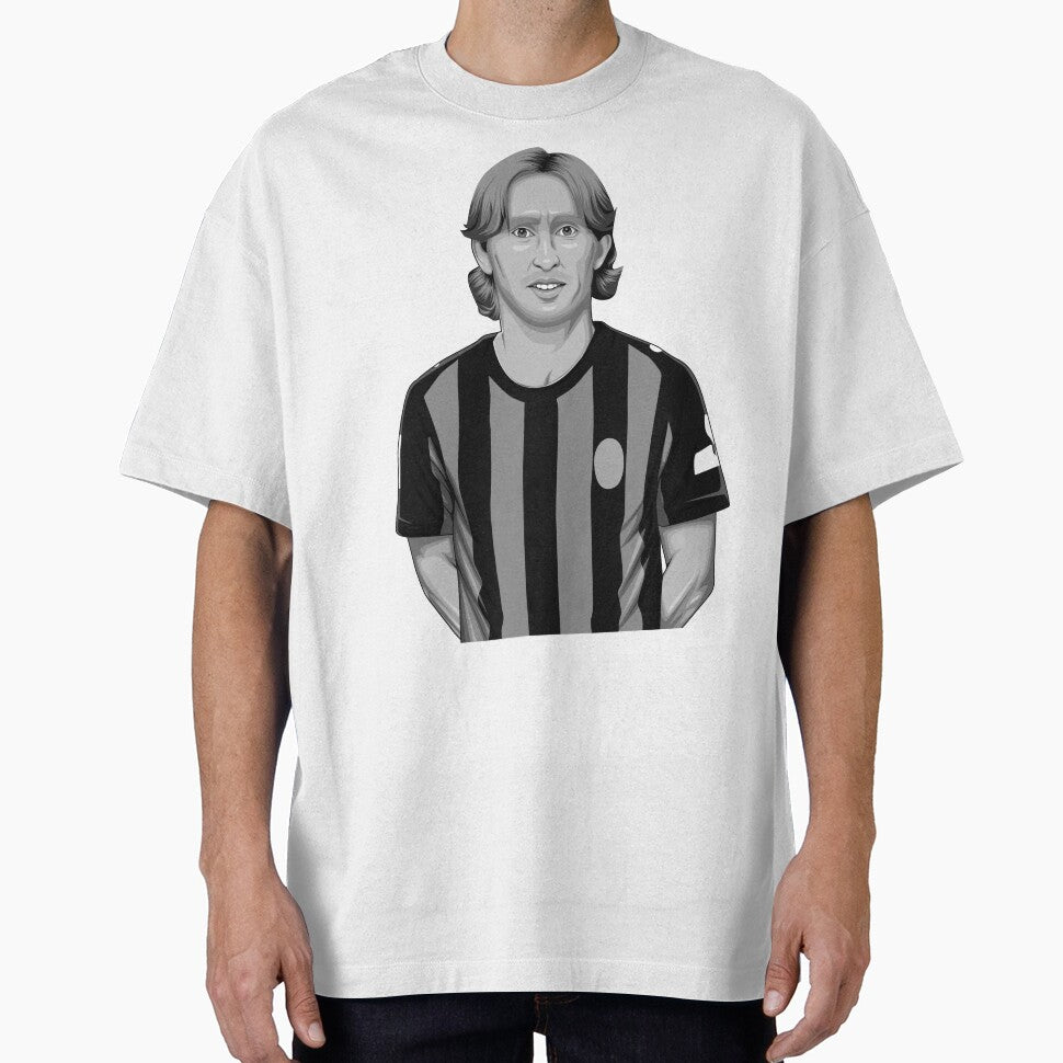 Luka Modrić Black and White Version by Aldduardo