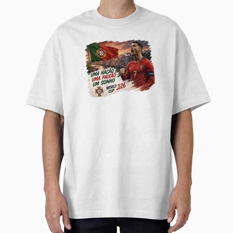 Portugal Road to World Cup 2026 Soccer Design by Pixanova