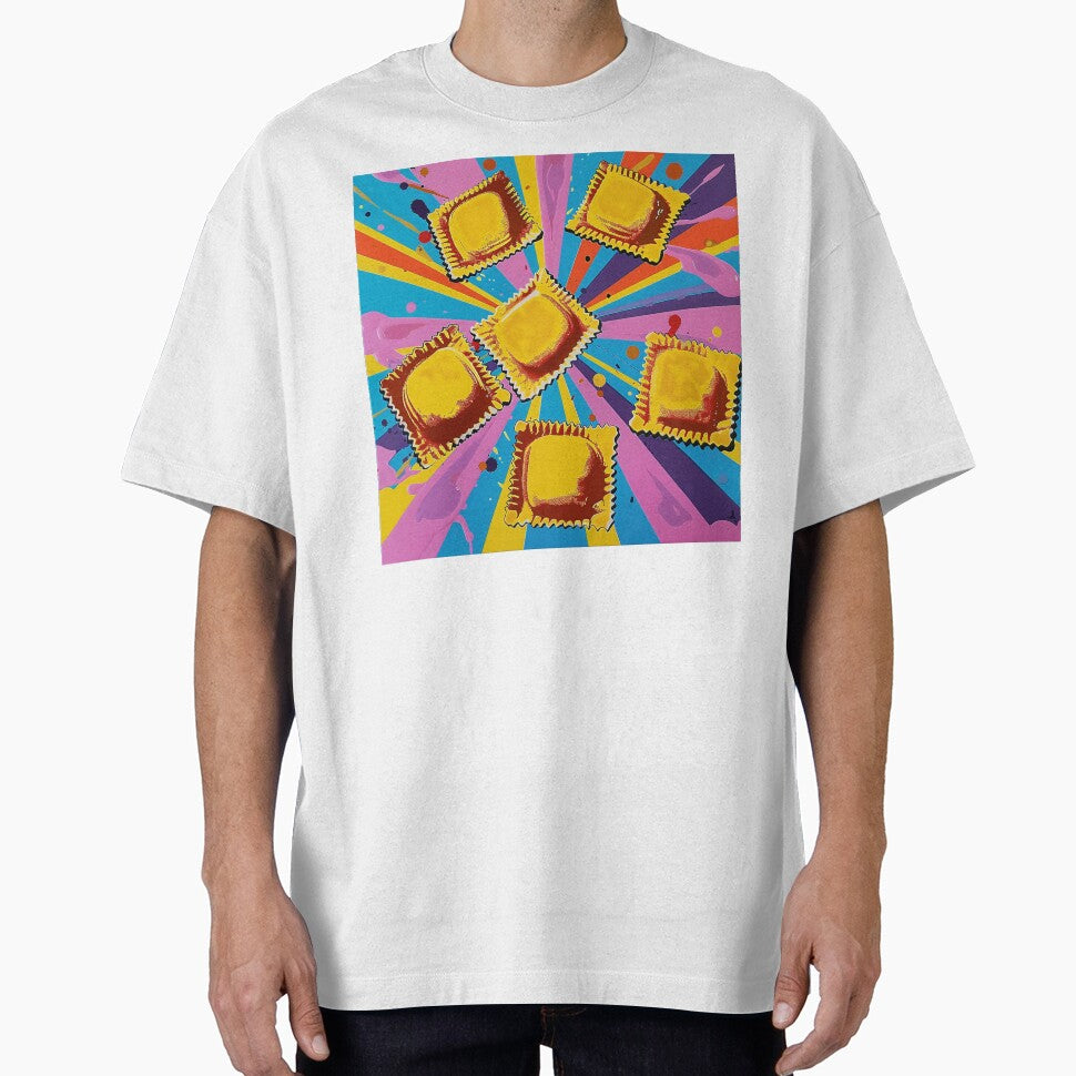 Ravioli Pasta Pop Art 7 by AstroRisq