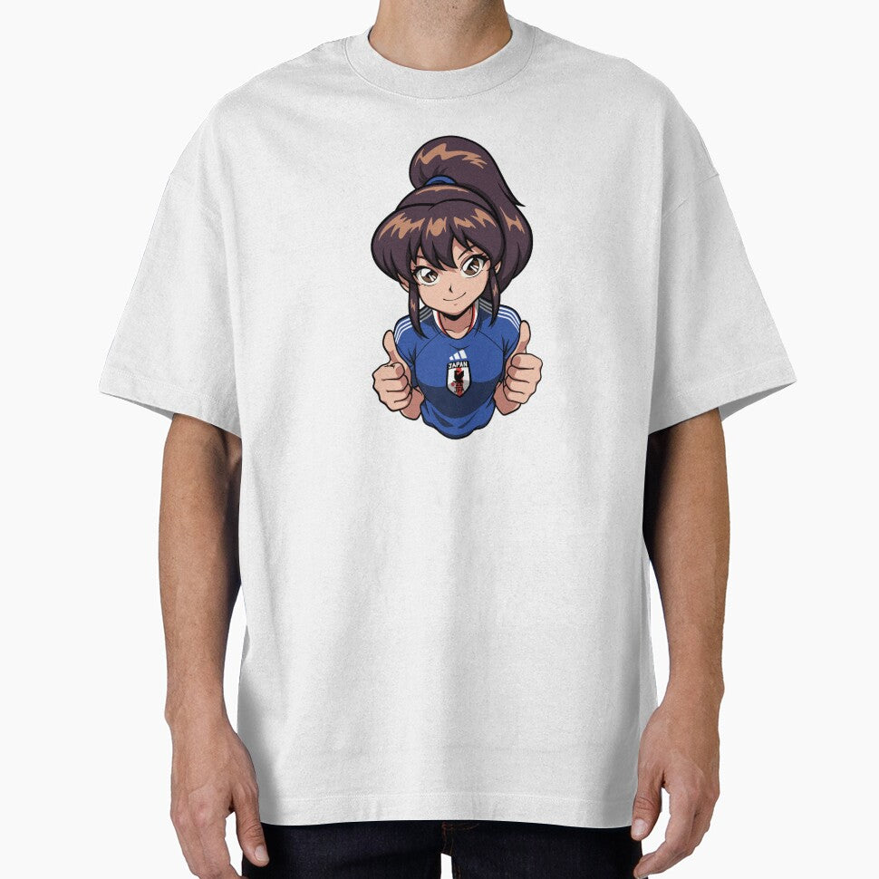 Japan Soccer Anime Girl Thumbs Up by MainColle