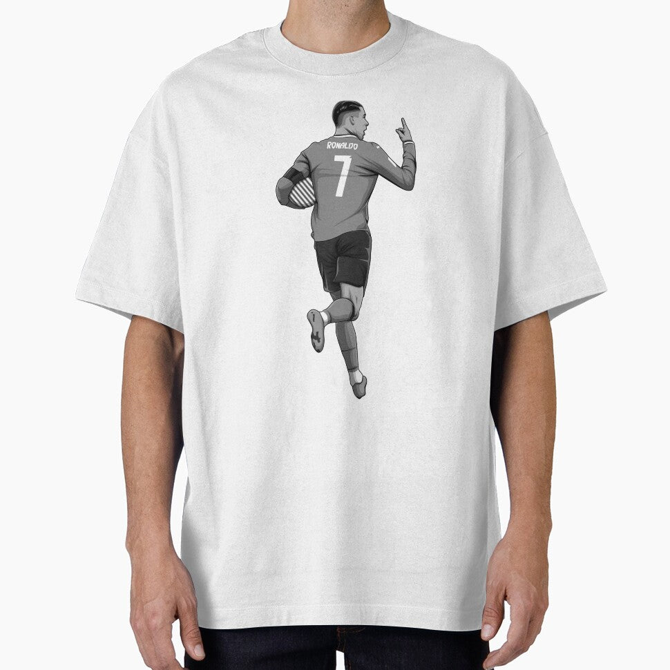 Cristiano Ronaldo Black and White Version by Aldduardo