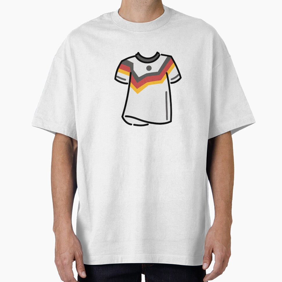 germany flag footbal shirt by LiteratiOnline