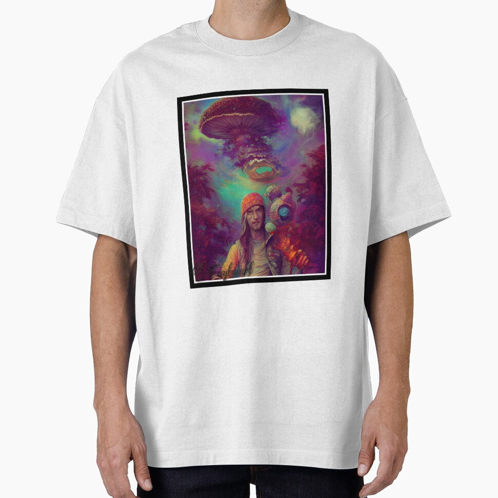 Hippie man vibin by Faytaiart