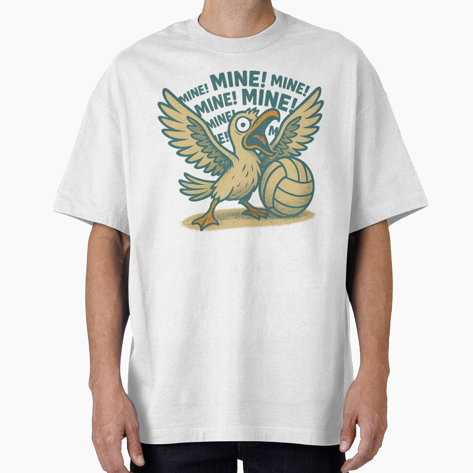Volleyball - MINE Seagull Calls the Ball by VestaDesigns