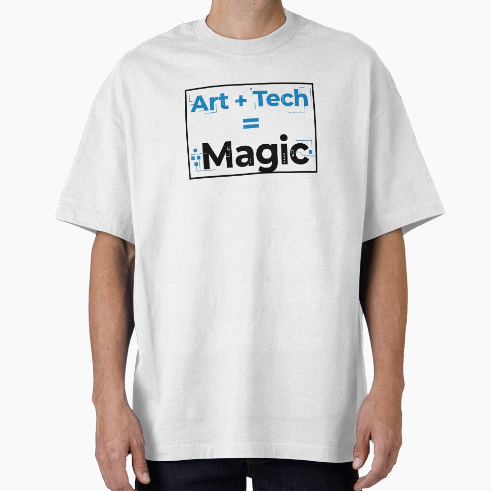 Art Tech Magic T-Shirt – Graphic Designer Creative Technology Tee by Muzgle