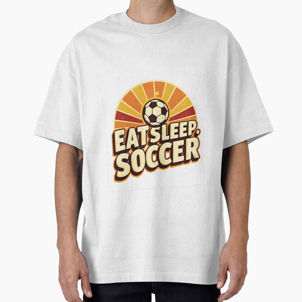 Born to Play Soccer Funny Football Lover Gift T-Shirt by MilaPrintify