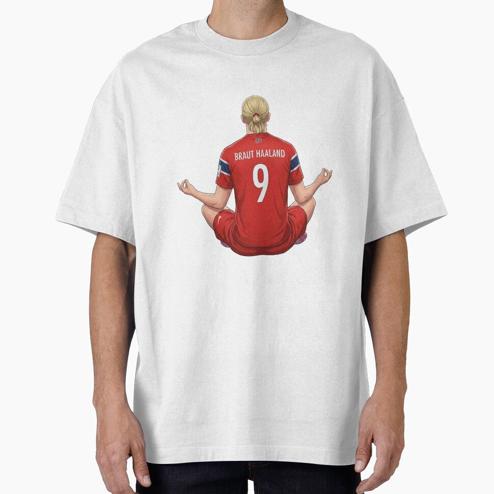 Erling Haaland – Norwegian Football Legend Design by Mialunaa