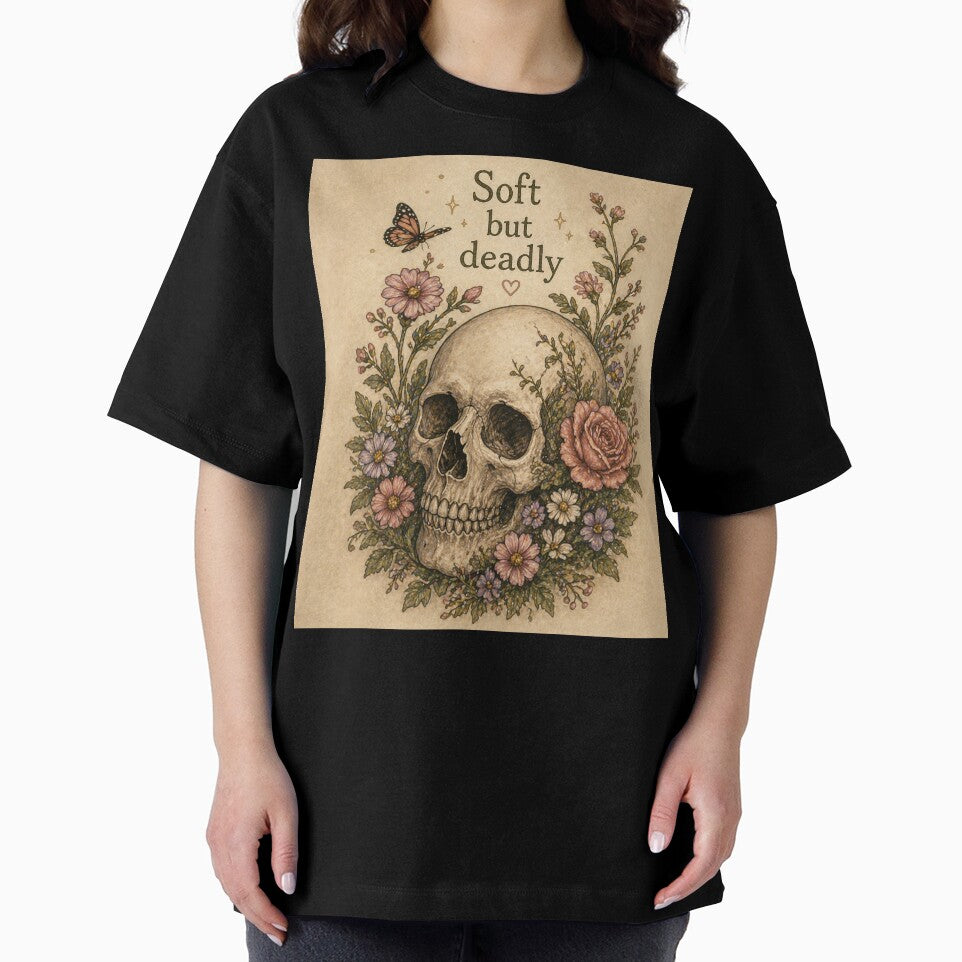 Soft But Deadly – Cute but Fierce Cottagecore Design by InkWanderStudio