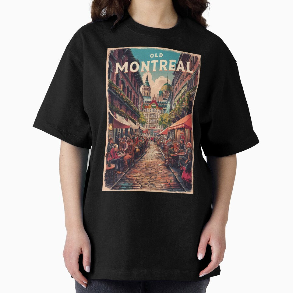 Montreal Vintage Travel Poster by TravelerRat