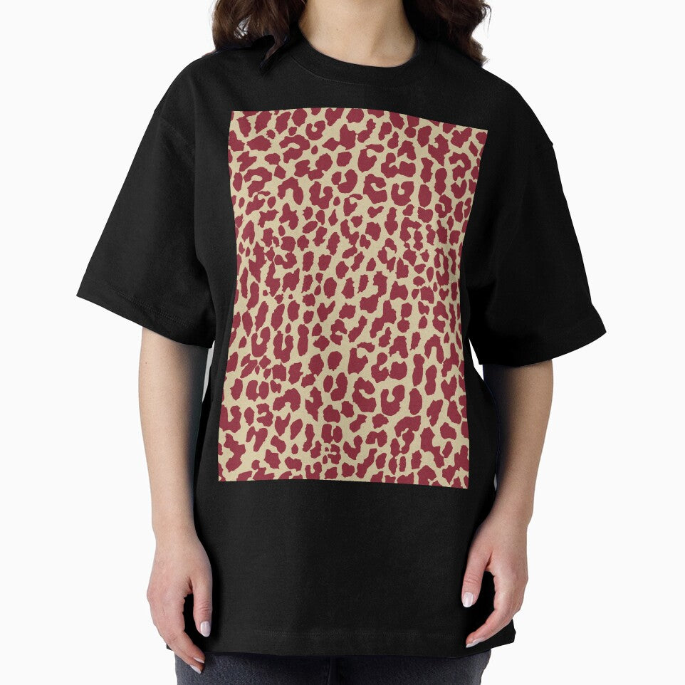 Red Gold Cheetah Print by ec0naway