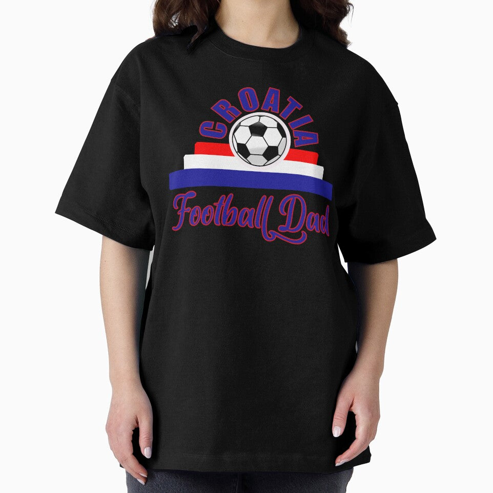 Croatia Football Dad Father's Day Euro 2021 Croatian Football Team Supporter by MimsTees