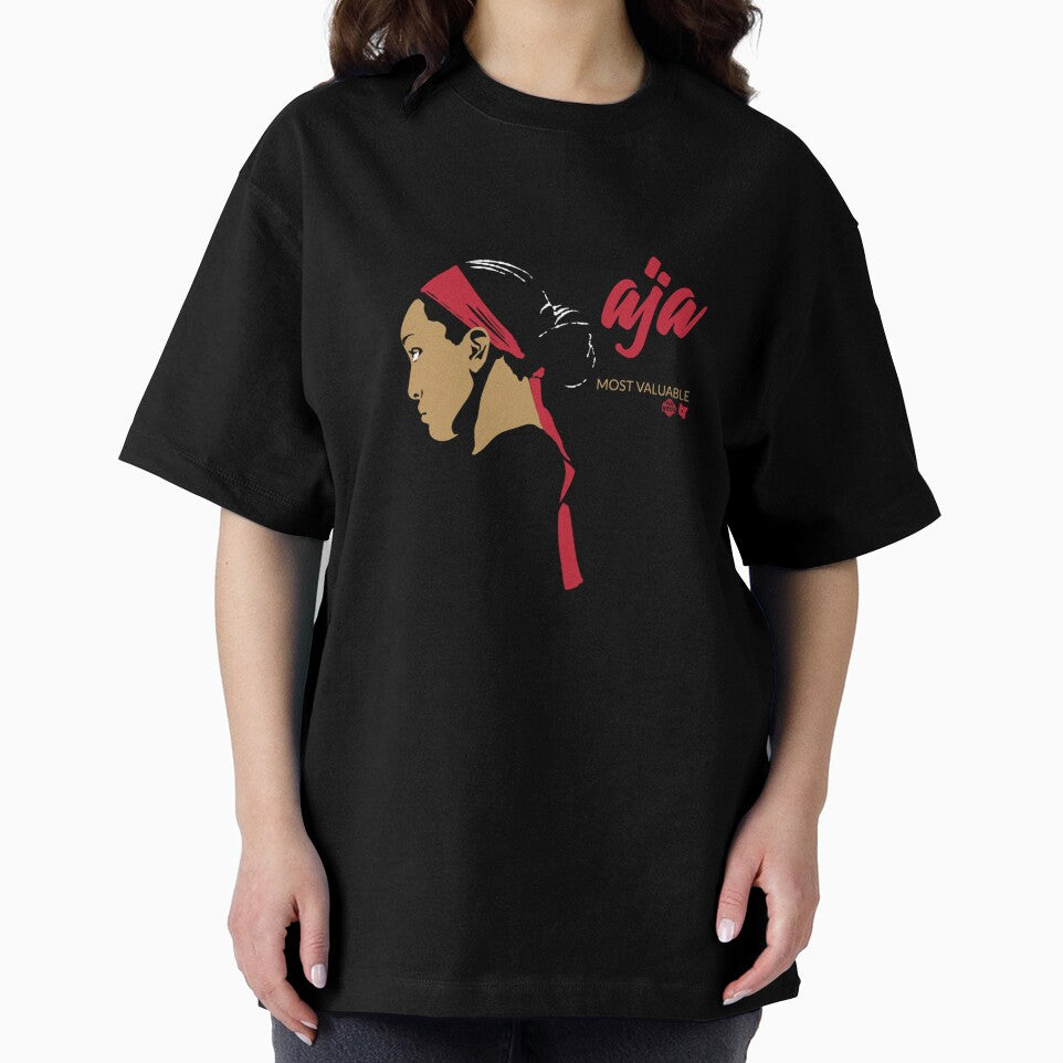 A'ja Wilson - Most Valuable A'ja - Las Vegas Basketball Long Sleeve by FleuretBaron