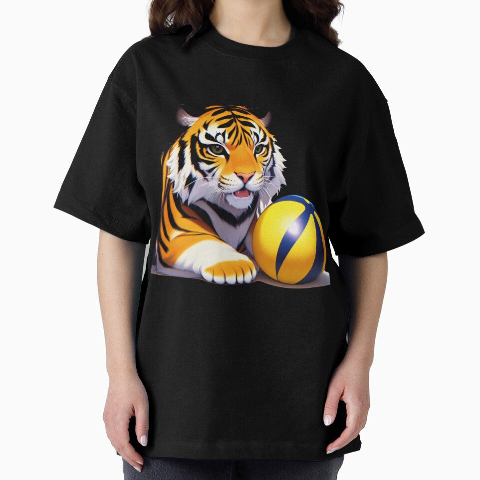 Tiger Holding Ball by BAYFAIRE